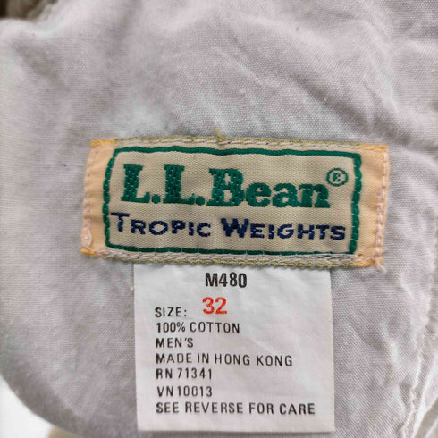 エルエルビーン L.L.Bean Tropic Weights Poplin Shorts メンズ 32