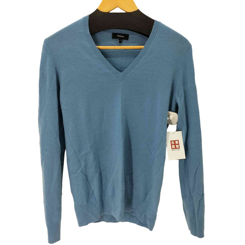 セオリー theory NEW BASIC CASHMERE NAYDEEN カシミヤVネックセーター レディース JPN:S