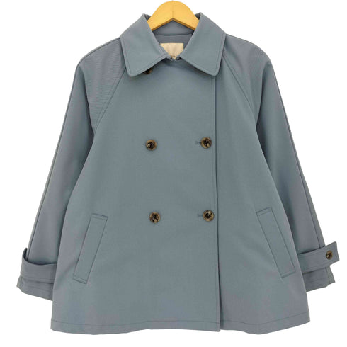 メンズメルローズ MENS MELROSE エステルギャバ ショート トレンチコート レディース FREE