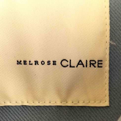 メンズメルローズ MENS MELROSE エステルギャバ ショート トレンチコート レディース FREE