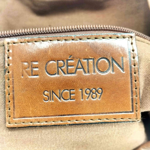 re creation レザーショルダーバッグ レディース