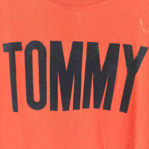 トミーヒルフィガーデニム TOMMY HILFIGER DENIM フロッキー ロゴ プリント Tシャツ メンズ import:L