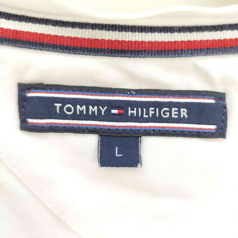 トミーヒルフィガー TOMMY HILFIGER ロゴ 刺繍 S/S Tシャツ メンズ import:L