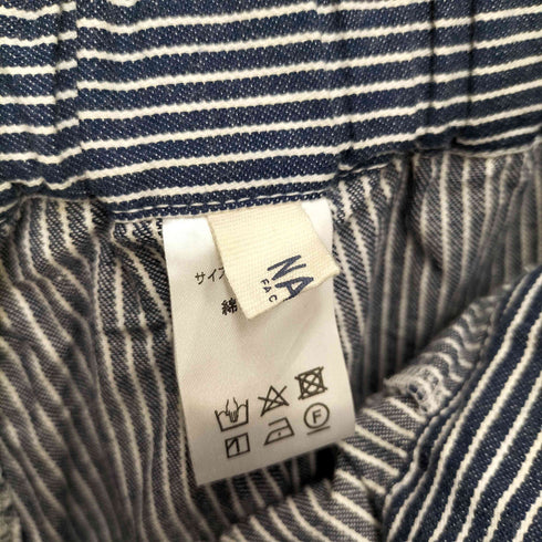 NARU 先染めヒッコリーノッポパンツ レディース JPN:1