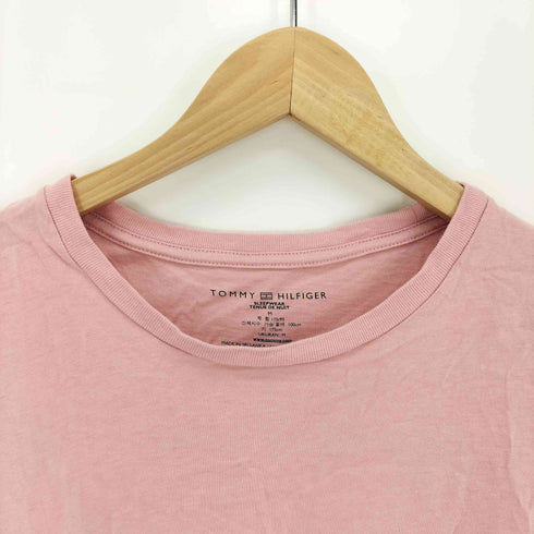 トミーヒルフィガー TOMMY HILFIGER ロゴ プリント S/S Tシャツ メンズ import:M