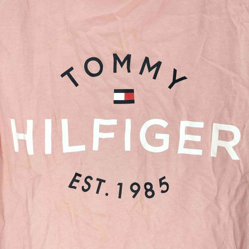 トミーヒルフィガー TOMMY HILFIGER ロゴ プリント S/S Tシャツ メンズ import:M