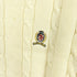 トミーヒルフィガー TOMMY HILFIGER 刺繍 ロゴ ケーブル コットン ニット セーター メンズ import:M