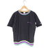 チャンピオン Champion REVERSE WEAVE リバースウィーブ スクリプト ロゴ 刺繍 リブライン S/S スウェット Tシャツ メンズ import:L