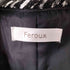 フェルゥ Feroux 【洗える】ツイード ジレ レディース FREE