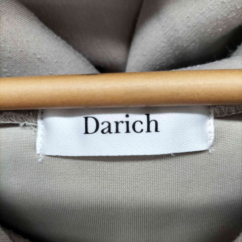 ダーリッチ Darich フロント刺繍 クロップド プルオーバーパーカー レディース FREE