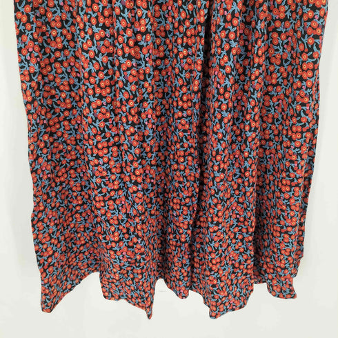 ザラ ZARA 花柄フレアスカート レディース import:XS