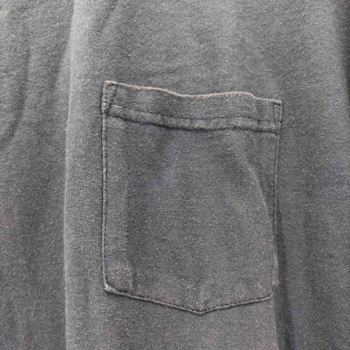 ザノースフェイス THE NORTH FACE USA製 fine alpine equipment 背面プリント 胸ポケット Tシャツ メンズ import:L