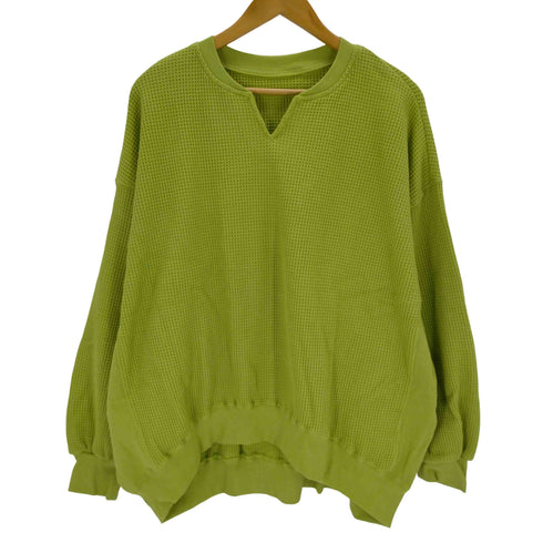 アンティカ antiqua ワッフルスウェット レディース JPN:L