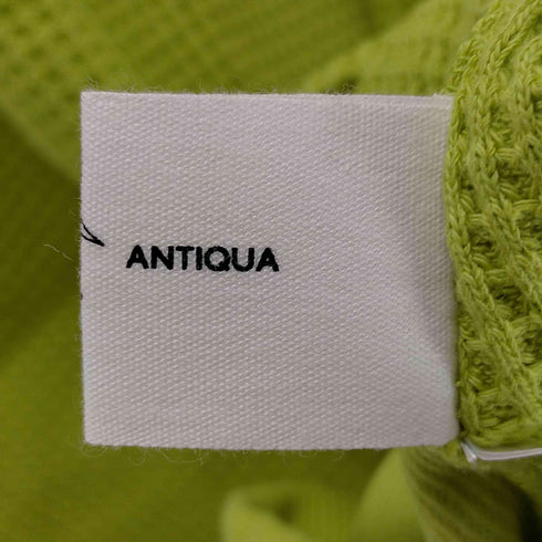 アンティカ antiqua ワッフルスウェット レディース JPN:L