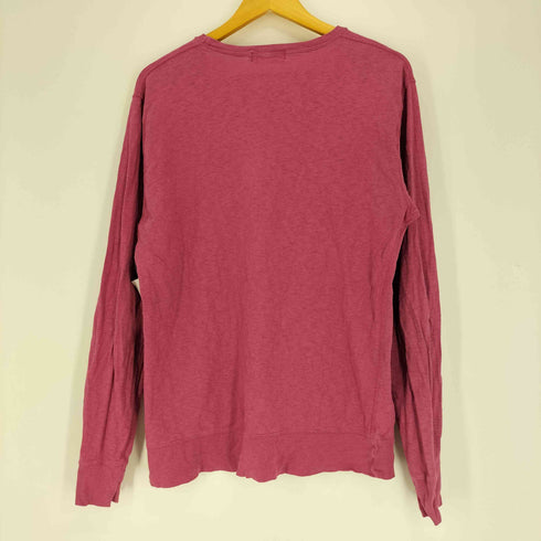 ヒステリックグラマー HYSTERIC GLAMOUR NAKED UNDER LEATHER バイク ヒスガール プリント L/S Tシャツ Vガゼット メンズ JPN:L