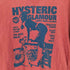 ヒステリックグラマー HYSTERIC GLAMOUR NAKED UNDER LEATHER バイク ヒスガール プリント L/S Tシャツ Vガゼット メンズ JPN:L