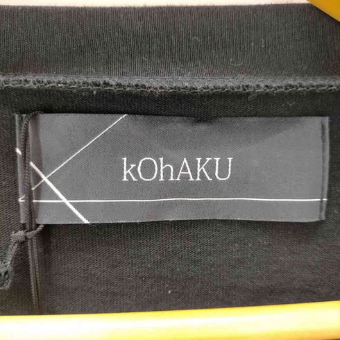 コハク KOHAKU ドレープデザインカットソー レディース FREE