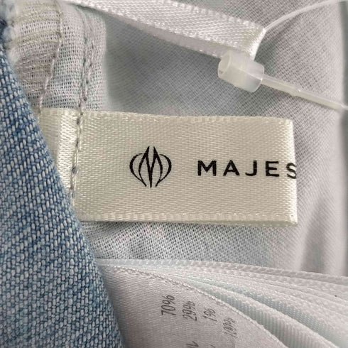 マジェスティックレゴン MAJESTIC LEGON レースベルトセット裾リボンデニム レディース JPN:M