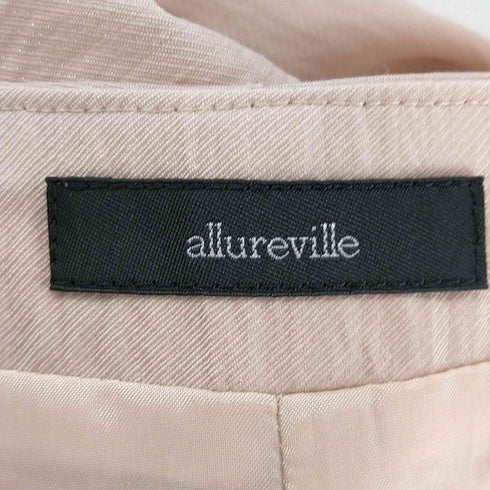 アルアバイル allureville フレンチカルゼバック釦ナロースカート レディース 2