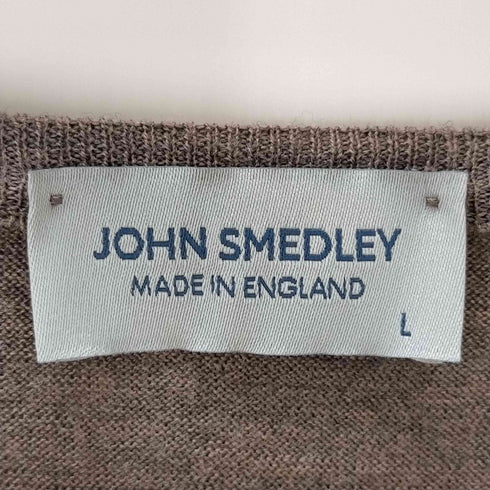ジョンスメドレー JOHN SMEDLEY メリノウール Vネックニット メンズ JPN:L