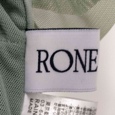 rone parc 2wayスパンコールフリルビスチェ レディース FREE