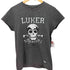 ルーカーバイネイバーフッド LUKER BY NEIGHBORHOOD y2k 骸骨プリント ショートスリーブ クルーネックTシャツ メンズ SMALL