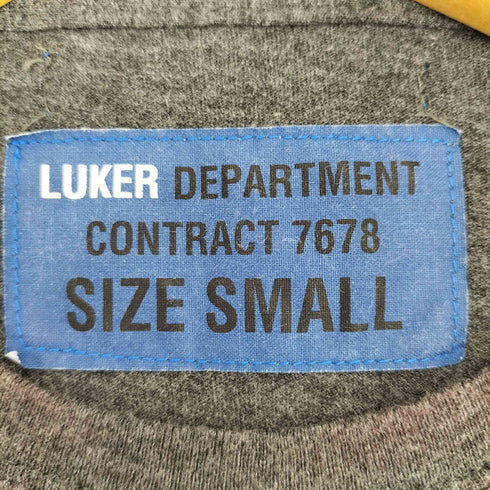 ルーカーバイネイバーフッド LUKER BY NEIGHBORHOOD y2k 骸骨プリント ショートスリーブ クルーネックTシャツ メンズ SMALL