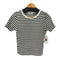 アズールバイマウジー AZUL by moussy 24SS ボーダー カットソー レディース import:M