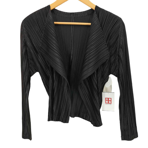 プリーツプリーズイッセイミヤケ PLEATS PLEASE ISSEY MIYAKE 15SS プリーツ ガウン カーディガン レディース JPN:3