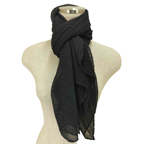 プリーツプリーズイッセイミヤケ PLEATS PLEASE ISSEY MIYAKE シースルー プリーツ ストール レディース
