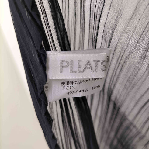 プリーツプリーズイッセイミヤケ PLEATS PLEASE ISSEY MIYAKE シースルー プリーツ ストール レディース