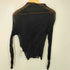 イッセイミヤケ ISSEY MIYAKE 15AW シアー ハイネック プリーツ トップス レディース JPN:2
