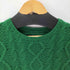 ミスタージェントルマン MR.GENTLEMAN FISHERMAN CREW NECK SWEATER ケーブル編み ウールクルーネックニット メンズ JPN:S