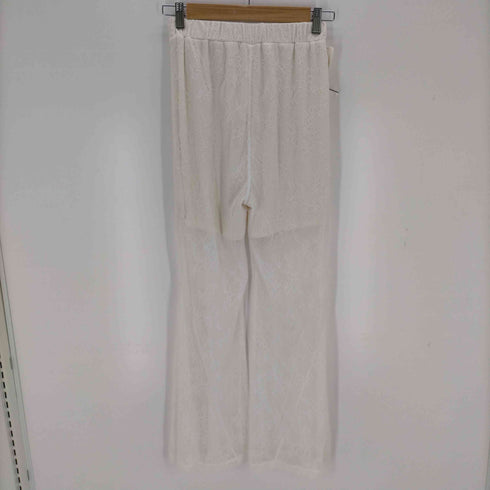 レイビームス Ray BEAMS レース シアー フレア パンツ レディース ONE SIZE