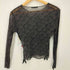 イッセイミヤケ ISSEY MIYAKE 13SS シアー ジャガード セカンドスキン トップ レディース JPN:2