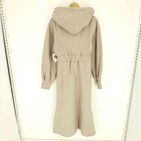 リエンダ rienda 24AW ビジュー スウェット マーメイド ワンピース レディース JPN:M