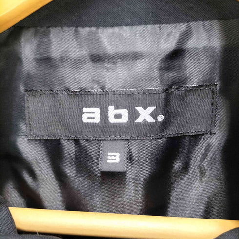 エービーエックス abx ダブル ジップ スタンドカラー ジャケット メンズ JPN:3