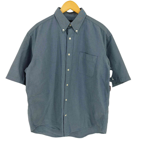 ユナイテッドアローズグリーンレーベルリラクシング UNITED ARROWS green label relaxing オックスフォード ボタンダウン シャツ ―ストレッチ― メンズ import:L