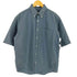 ユナイテッドアローズグリーンレーベルリラクシング UNITED ARROWS green label relaxing オックスフォード ボタンダウン シャツ ―ストレッチ― メンズ import:L