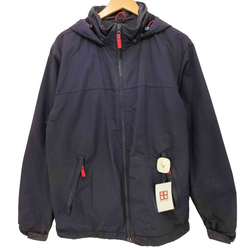 ランズエンド LANDS END 00S マルチカラー ナイロン フーディジャケット メンズ import:S