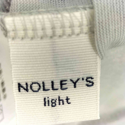 ノーリーズライト NOLLEYS Light コットン ナイロン ノースリーブ シアー ラメ ブラウス レディース JPN:1