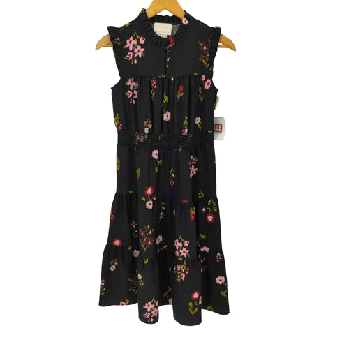ケイトスペード Kate spade 花柄ノースリーブワンピース レディース import:XS