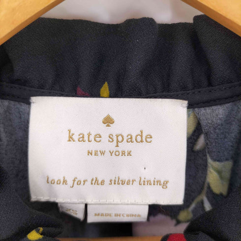 ケイトスペード Kate spade 花柄ノースリーブワンピース レディース import:XS