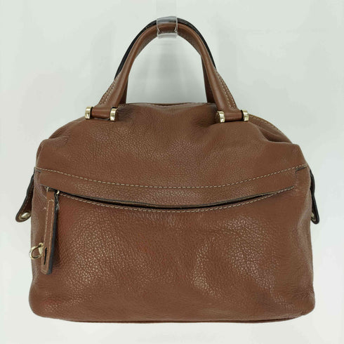 フルラ FURLA シボ革 レザー ハンドバッグ レディース