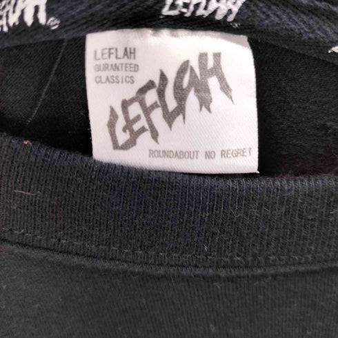 レフラー Leflah ロゴプリントL/Sカットソー メンズ JPN:XL