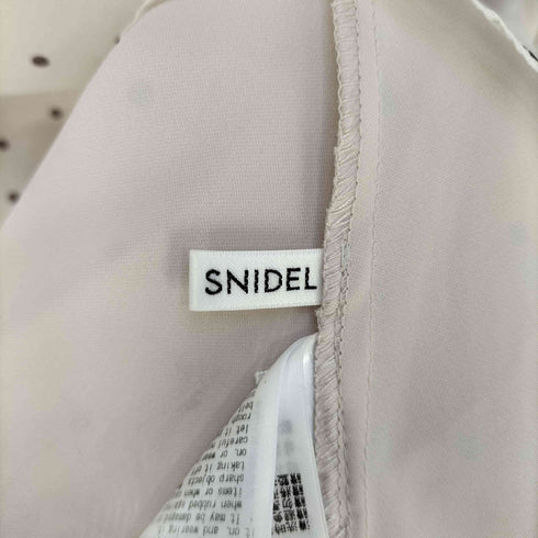 スナイデル snidel オーガンシースルーブラウス レディース ONE SIZE