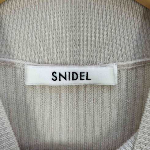 スナイデル snidel チュールキャミ×ニットワンピース レディース ONE SIZE