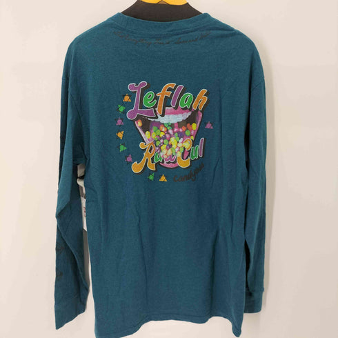 レフラー Leflah 両面プリントL/Sカットソー メンズ JPN:XL