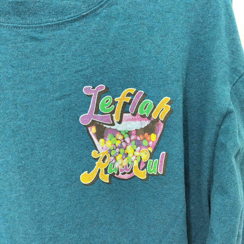 レフラー Leflah 両面プリントL/Sカットソー メンズ JPN:XL