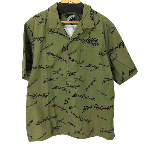 レフラー Leflah 総柄S/Sオープンカラーシャツ メンズ JPN:XXL